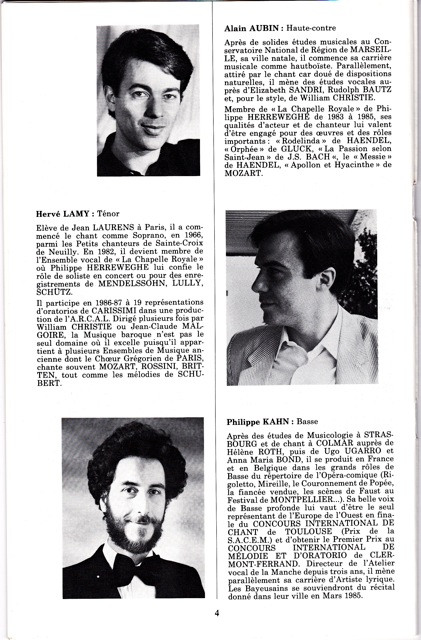 solistes 1987